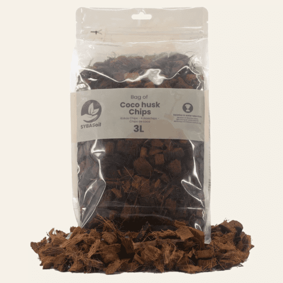 Kokoso lukštų gabalėliai (coco chips) (3 L)